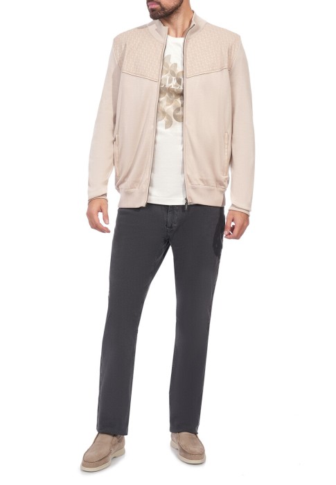 кардиган  от бренда zilli вид слева
