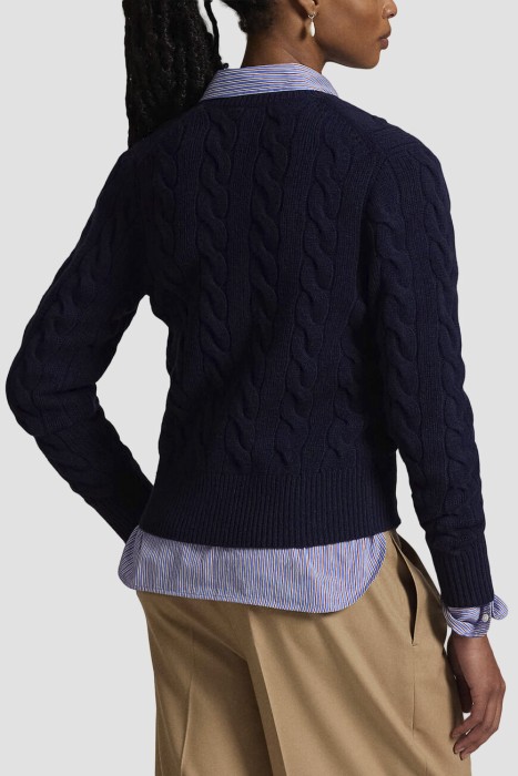 кардиган  от бренда ralph lauren вид слева