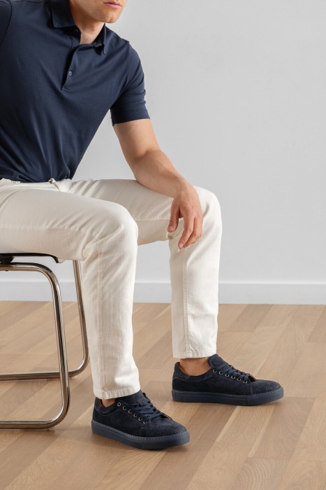 кеды  от бренда bardini вид слева