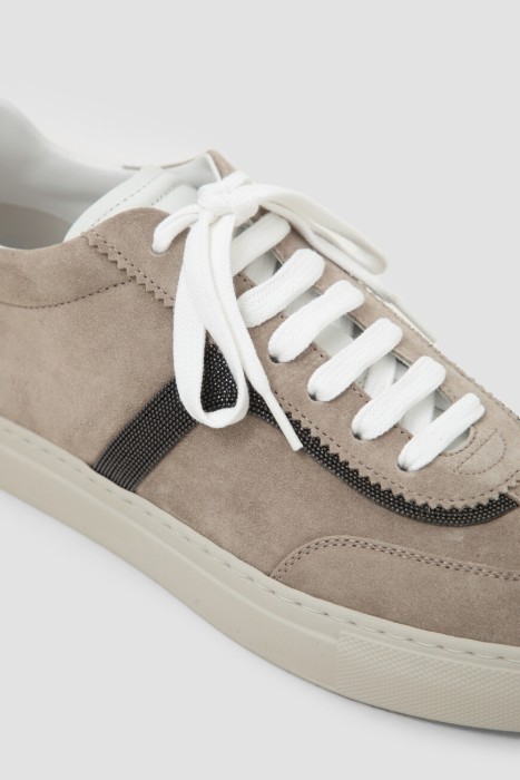 кеды  из льна спереди