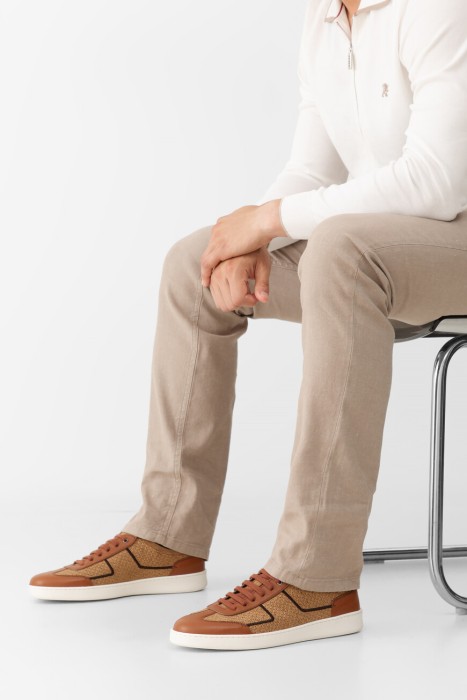 кеды  от бренда zilli вид слева