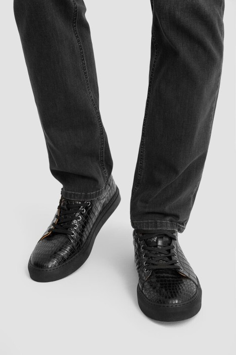 кеды  от бренда bardini вид слева