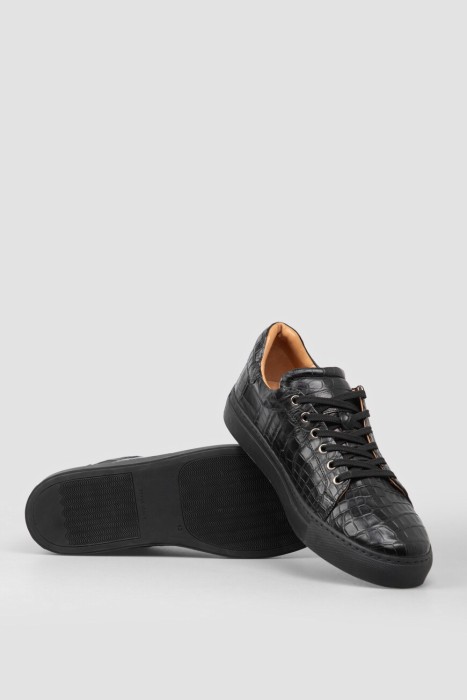 кеды  из кожи спереди