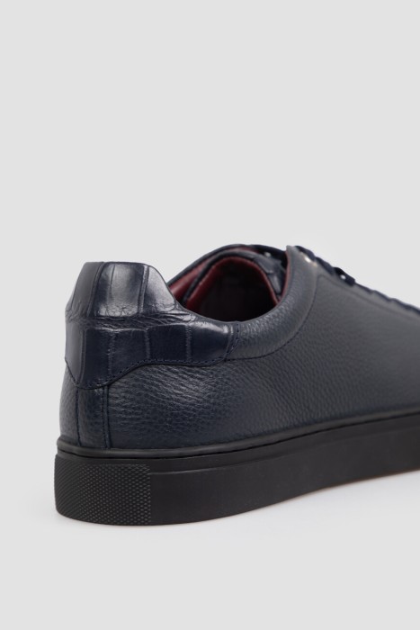 кеды  из кожи спереди