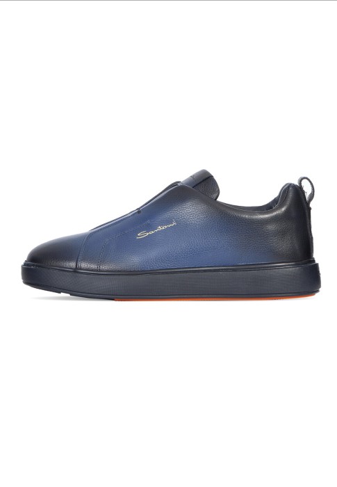 кеды  от бренда santoni вид слева