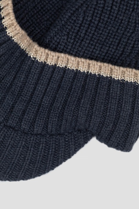 кепка  для взрослого возраста с изнаночной стороны