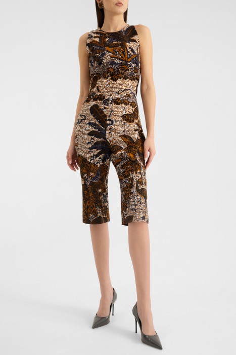 комбинезон  модель с принтом fauna 011E10A3862 1818 фотография