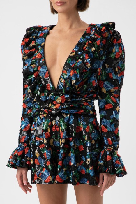 комбинезон  с вышивкой 565508 Y117W 1000 фотография