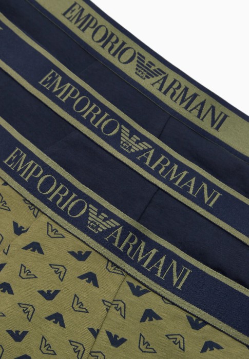 комплект боксеров  от бренда emporio armani underwear вид слева