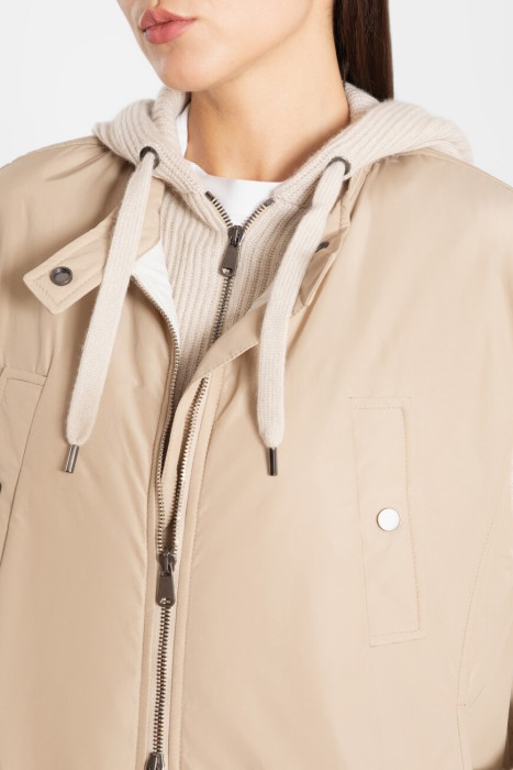 комплект из кардигана и жилета  из италии вид сбоку