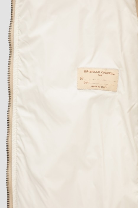 комплект из кардигана и жилета  универсального стиля с лицевой стороны