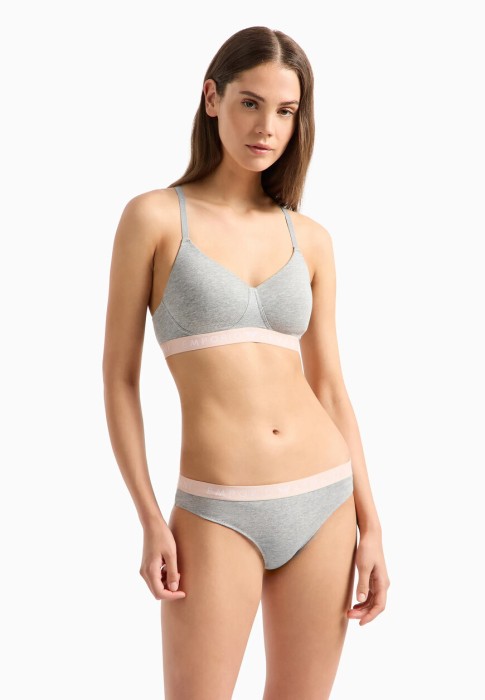 комплект трусов  от бренда emporio armani underwear вид слева