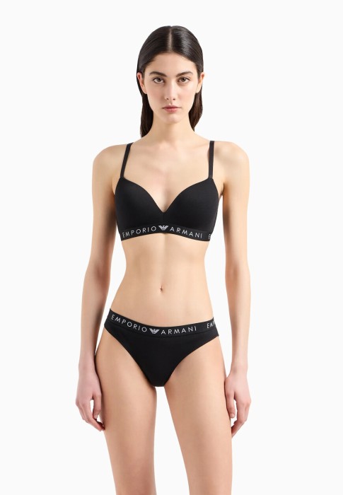 комплект трусов  от бренда emporio armani underwear вид слева