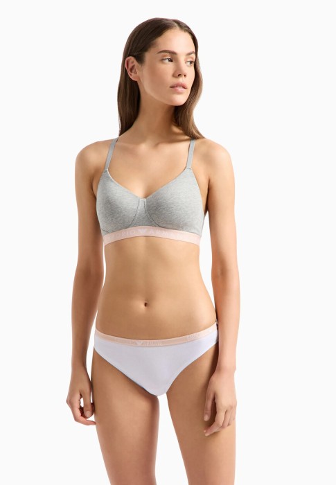 комплект трусов  от бренда emporio armani underwear вид слева