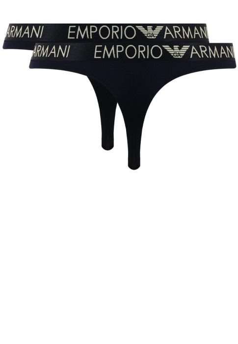 комплект трусов  от бренда emporio armani underwear вид слева