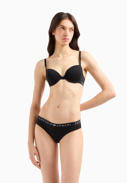 комплект трусов  от бренда emporio armani underwear вид слева