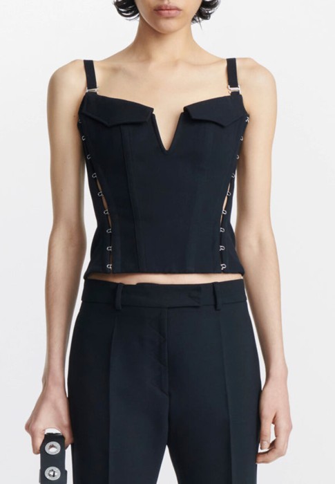 корсет  от бренда dion lee вид слева