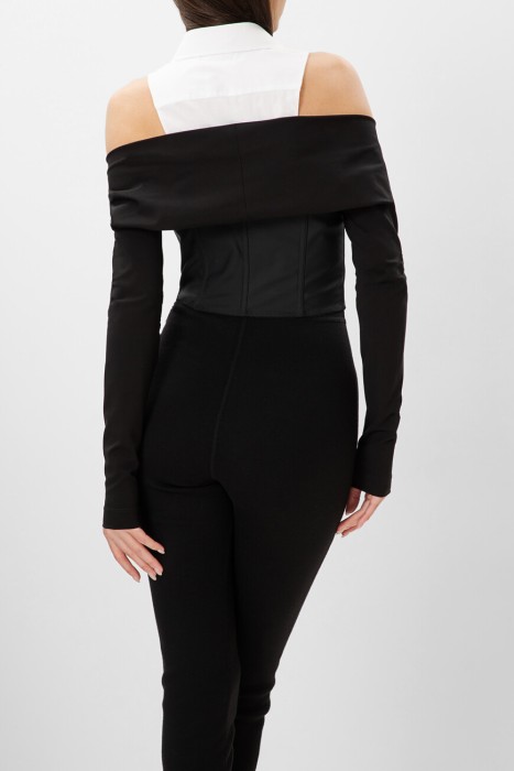 корсет  от бренда dolce & gabbana вид слева