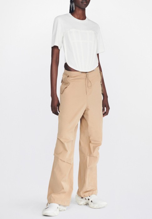корсет  от бренда dion lee вид слева