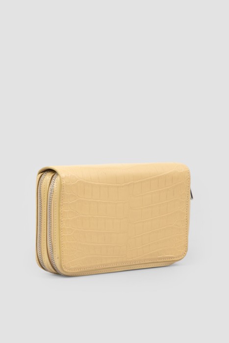 кошелек  от бренда bardini вид слева