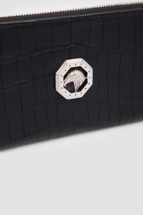 кошелек  из кожи спереди