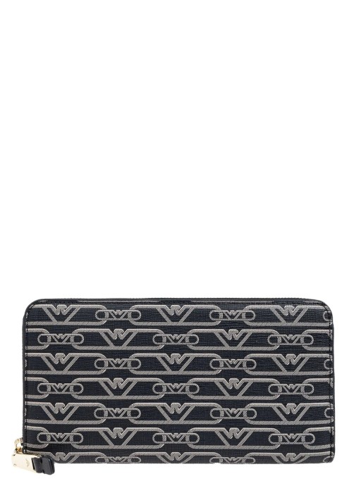 кошелек  от бренда emporio armani вид слева