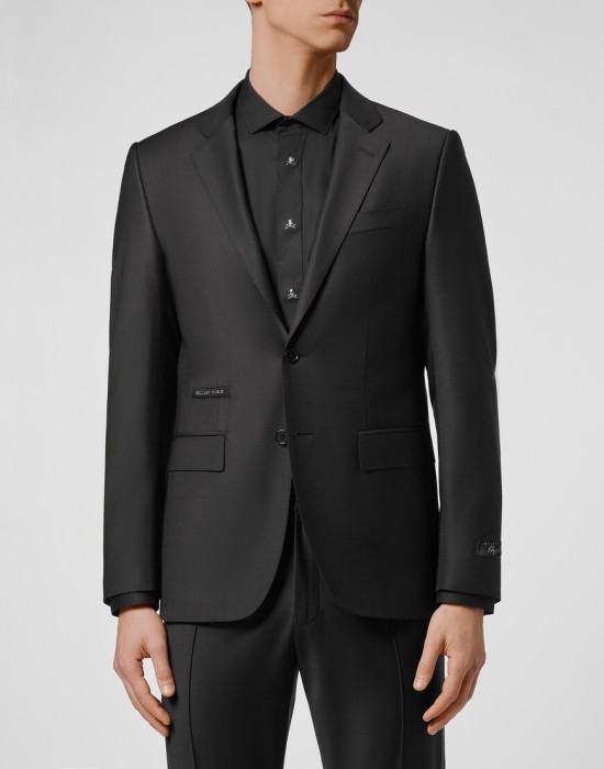 костюм классический  от бренда philipp plein вид слева