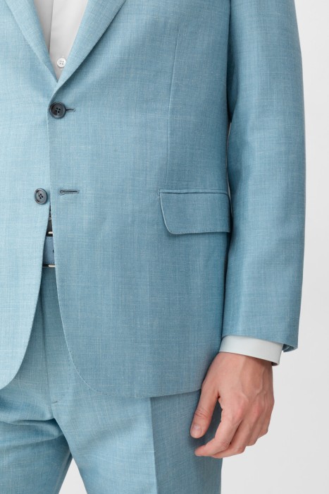 Товар голубого цвета с внутренней стороны