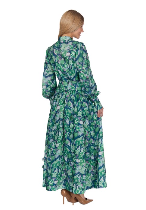 Товар зеленого цвета с внутренней стороны