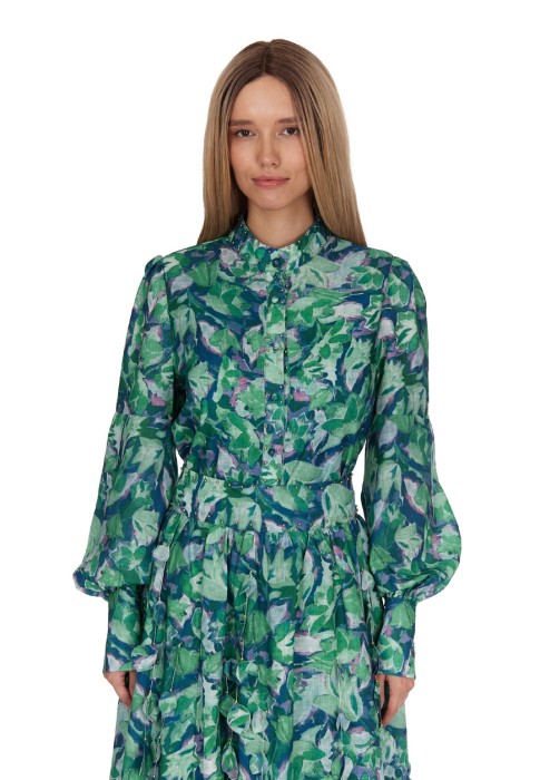 костюм с юбкой  универсального стиля с лицевой стороны