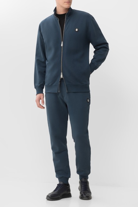 костюм спорт  из хлопка спереди