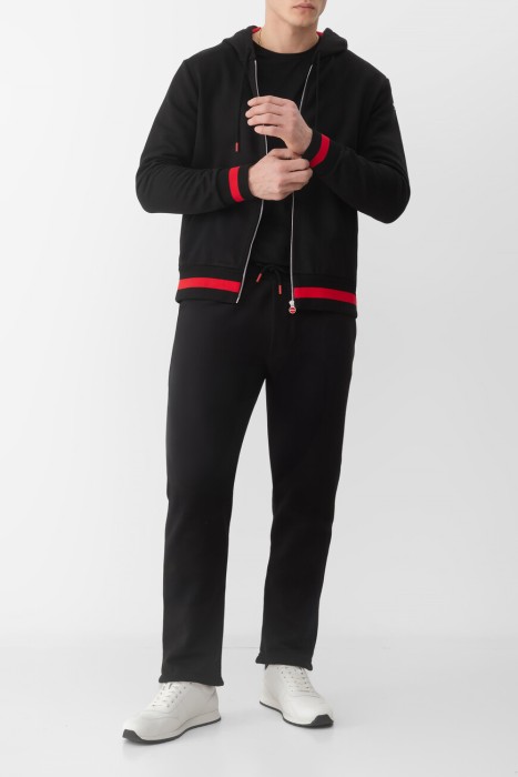 костюм спорт  из хлопка спереди