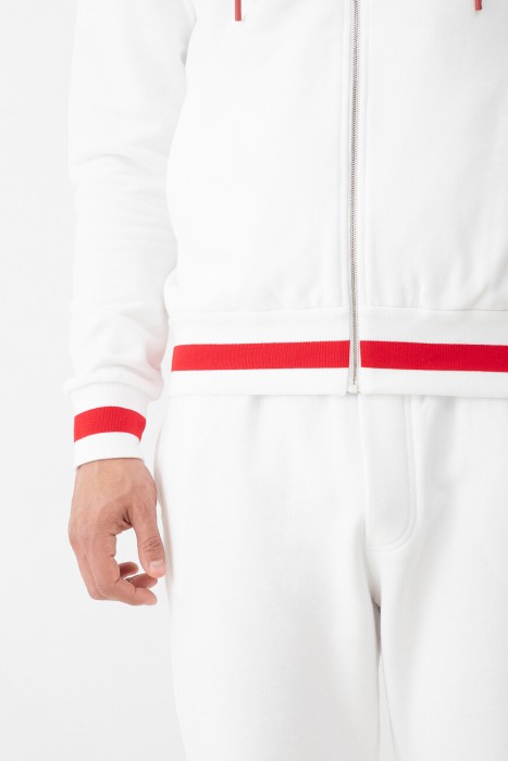 костюм спорт  из хлопка спереди