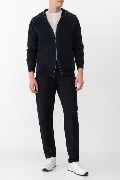 костюм спорт  из хлопка спереди