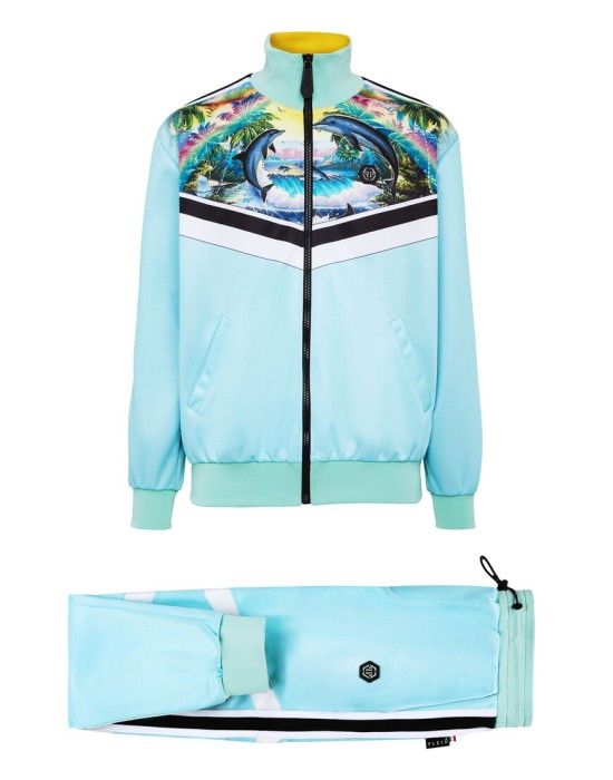 костюм спортивный  от бренда philipp plein вид слева