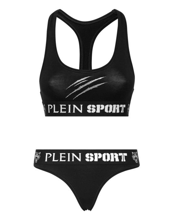 костюм спортивный  от бренда plein sport вид слева