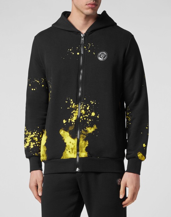 костюм спортивный  от бренда plein sport вид слева