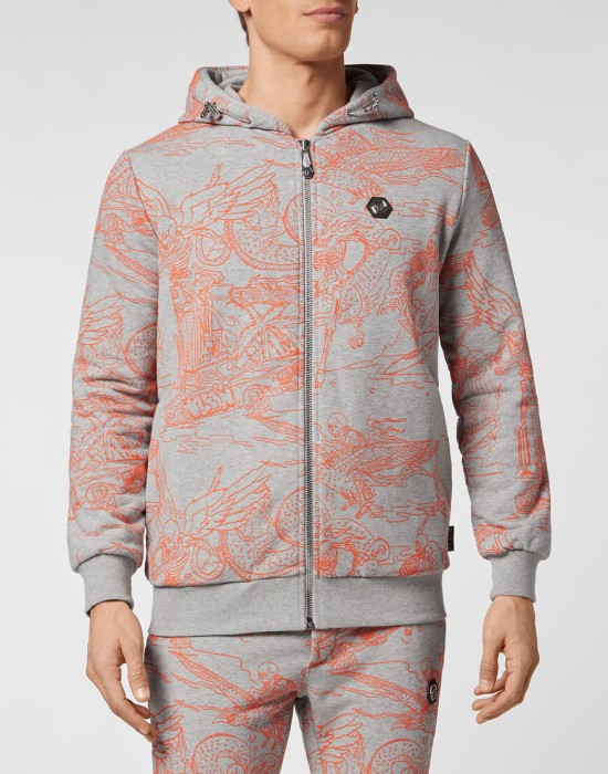 костюм спортивный  от бренда philipp plein вид слева