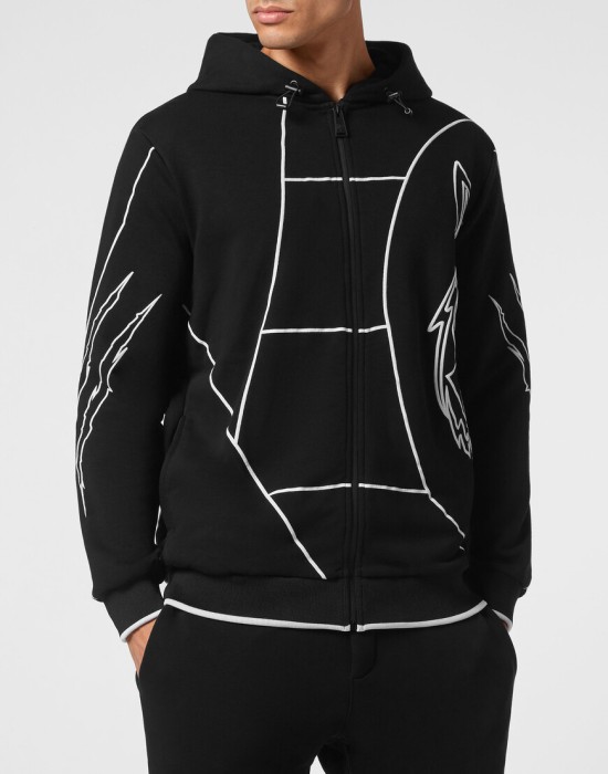 костюм спортивный  от бренда plein sport вид слева