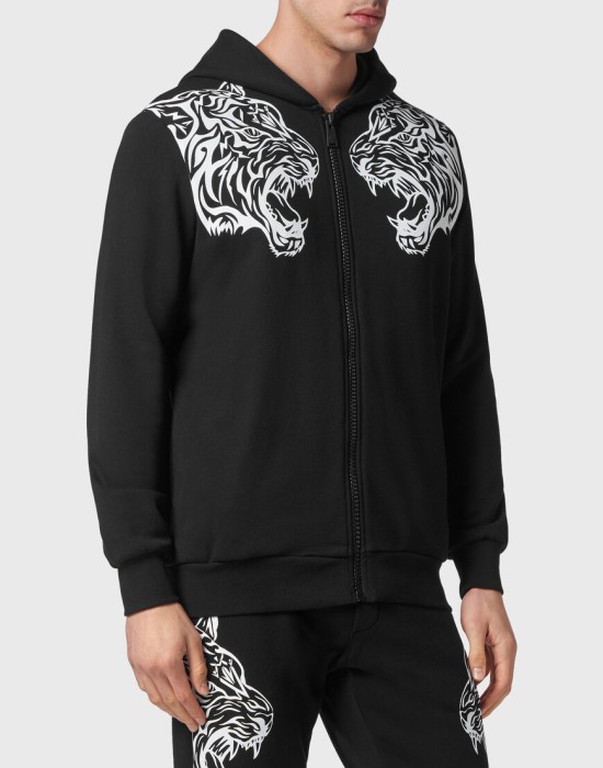 костюм спортивный  от бренда plein sport вид слева