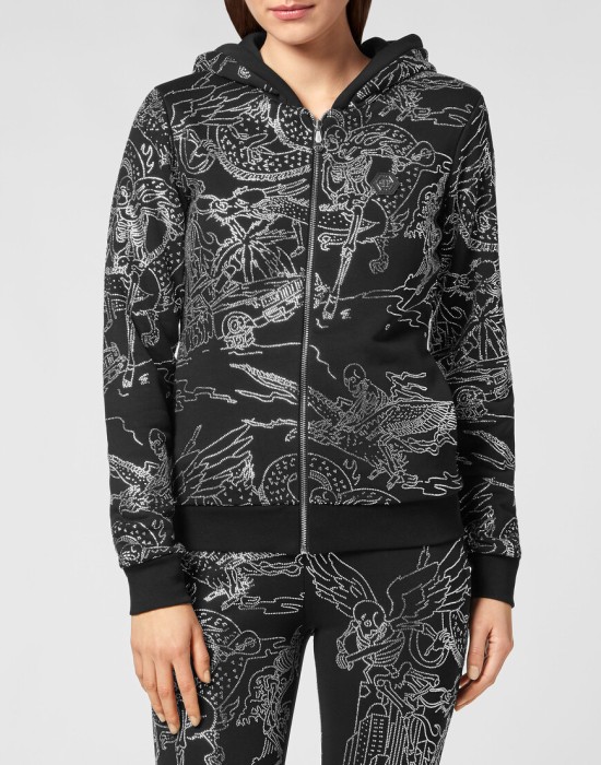 костюм спортивный  от бренда philipp plein вид слева