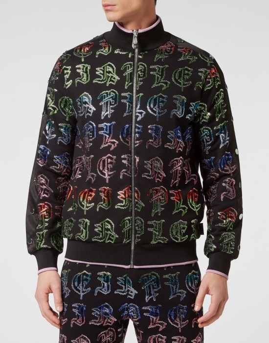 костюм спортивный  от бренда philipp plein вид слева