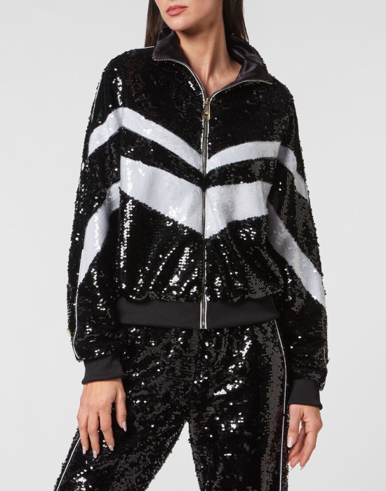 костюм спортивный от бренда philipp plein вид слева