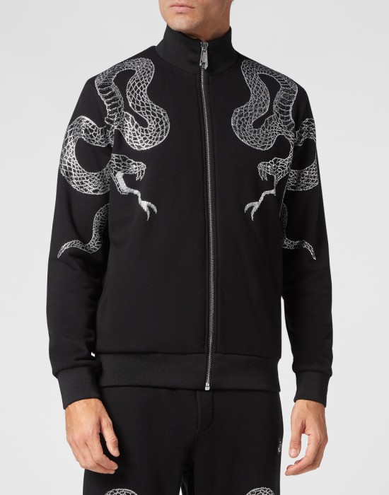 костюм спортивный от бренда philipp plein вид слева