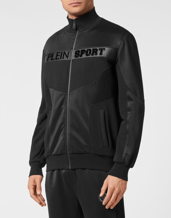 костюм спортивный от бренда plein sport вид слева