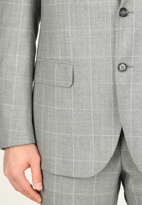 Товар серого цвета с внутренней стороны