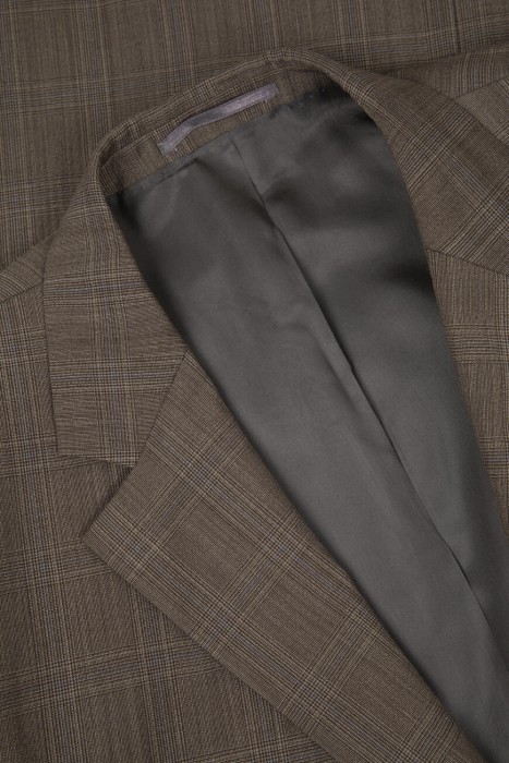 костюм  из шерсти спереди