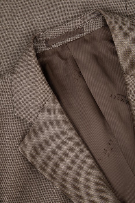 костюм  из льна спереди