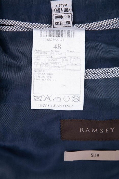 костюм  для взрослого возраста с изнаночной стороны