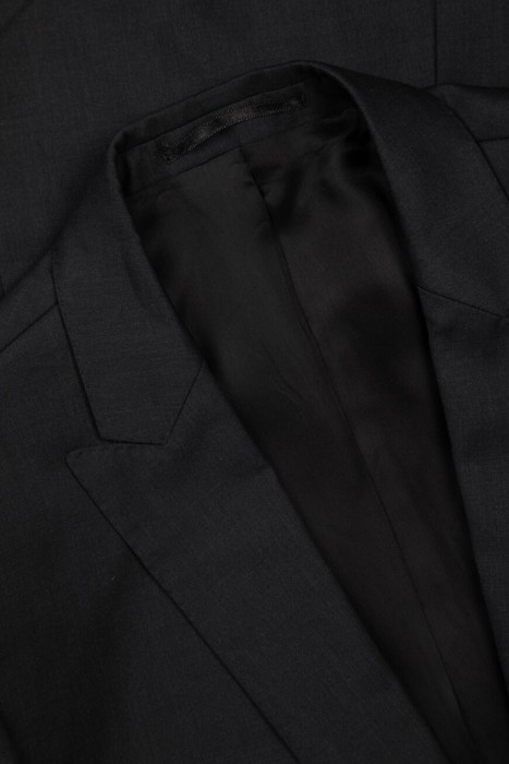 костюм  из шерсти спереди